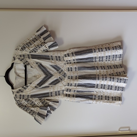 Anthropologie ett twa Eyelet Romper - Size 0 - Picture 2 of 12